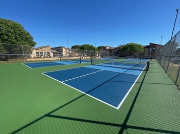 4 Pickleball courts & racket rentals